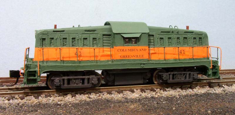 N scale Columbus & Greenville Whitcomb 65-tonner 41