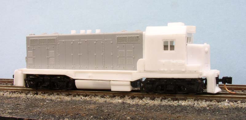 N scale CF7 randgust resin parts