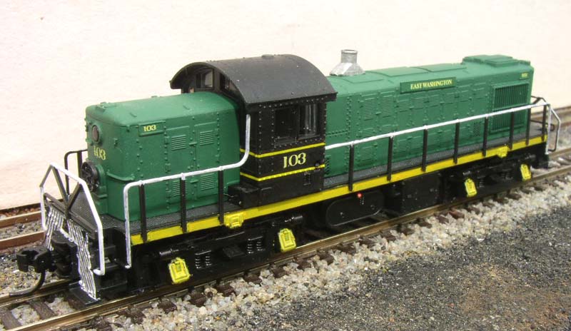 N scale custom painting Atlas RS1